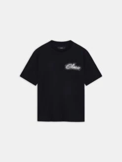 AMIRI CRYSTAL SCRIPT TEE - BLACK(Amiri Crystal Script Tee Black)