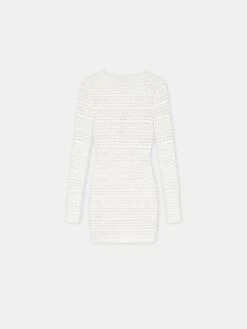 Amiri WOMEN - WOMEN'S CROCHET MINI DRESS - Ivory(Women Womens Crochet Mini Dress Ivory) -Amiri 8132aded 5196 499b 8a72 d509272d2906