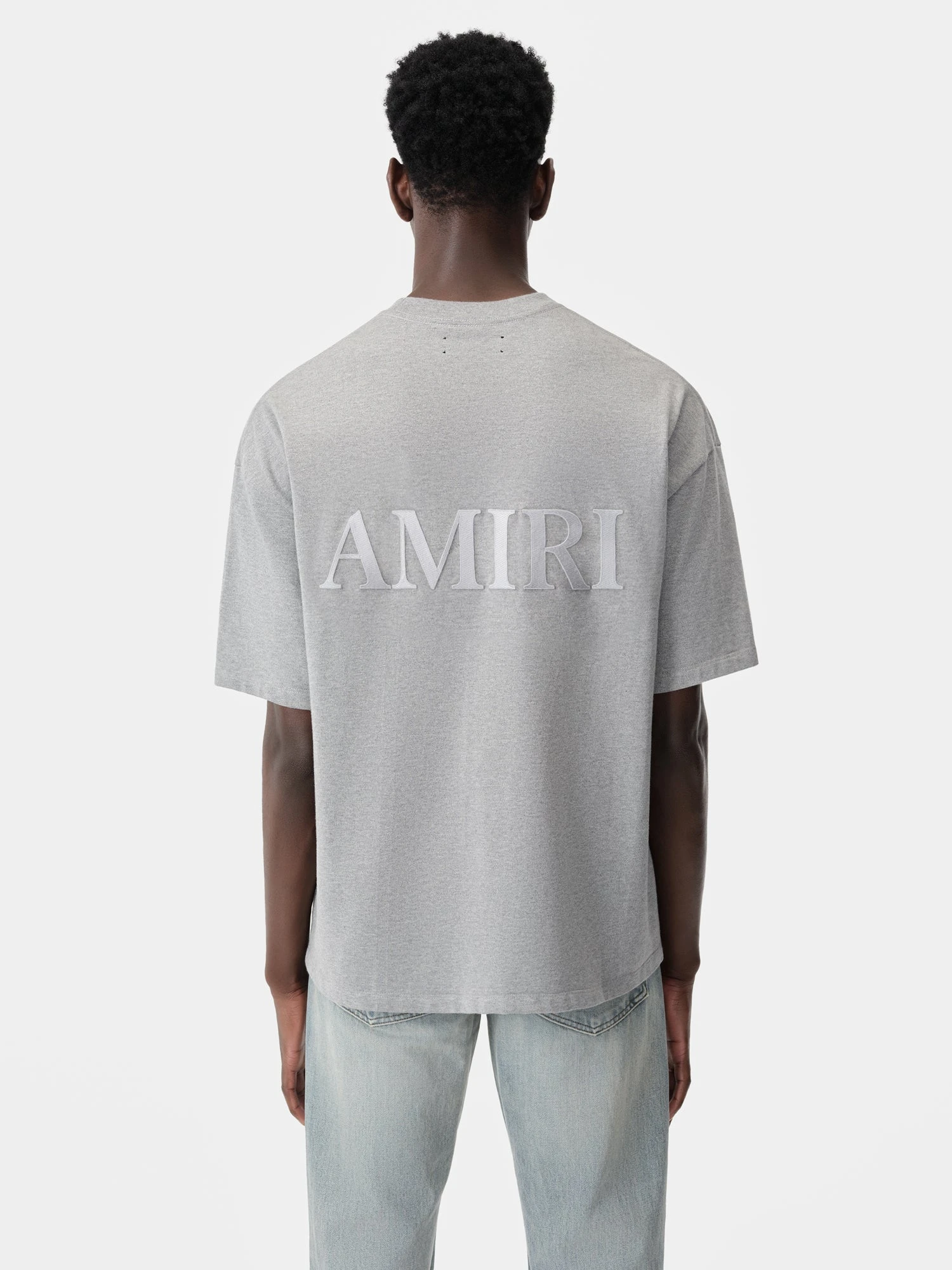 AMIRI OVERSIZED TEE - Grey(Amiri Oversized Tee Grey) 6 AMIRI OVERSIZED TEE - Grey(Amiri Oversized Tee Grey) - Image 4