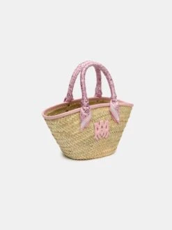 Amiri WOMEN - WOMEN'S MA RAFFIA MICRO TOTE - Dusk Pink(Women Womens Ma Raffia Micro Tote Dusk Pink) 9 Amiri WOMEN - WOMEN'S MA RAFFIA MICRO TOTE - Dusk Pink(Women Womens Ma Raffia Micro Tote Dusk Pink) -Amiri 86415fa4 2878 4f21 ab41 e77d75777633