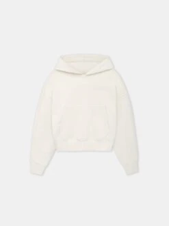 WOMEN - WOMEN'S AMIRI EMBROIDERED HOODIE - Alabaster(Women Womens Amiri Embroidered Hoodie Alabaster)