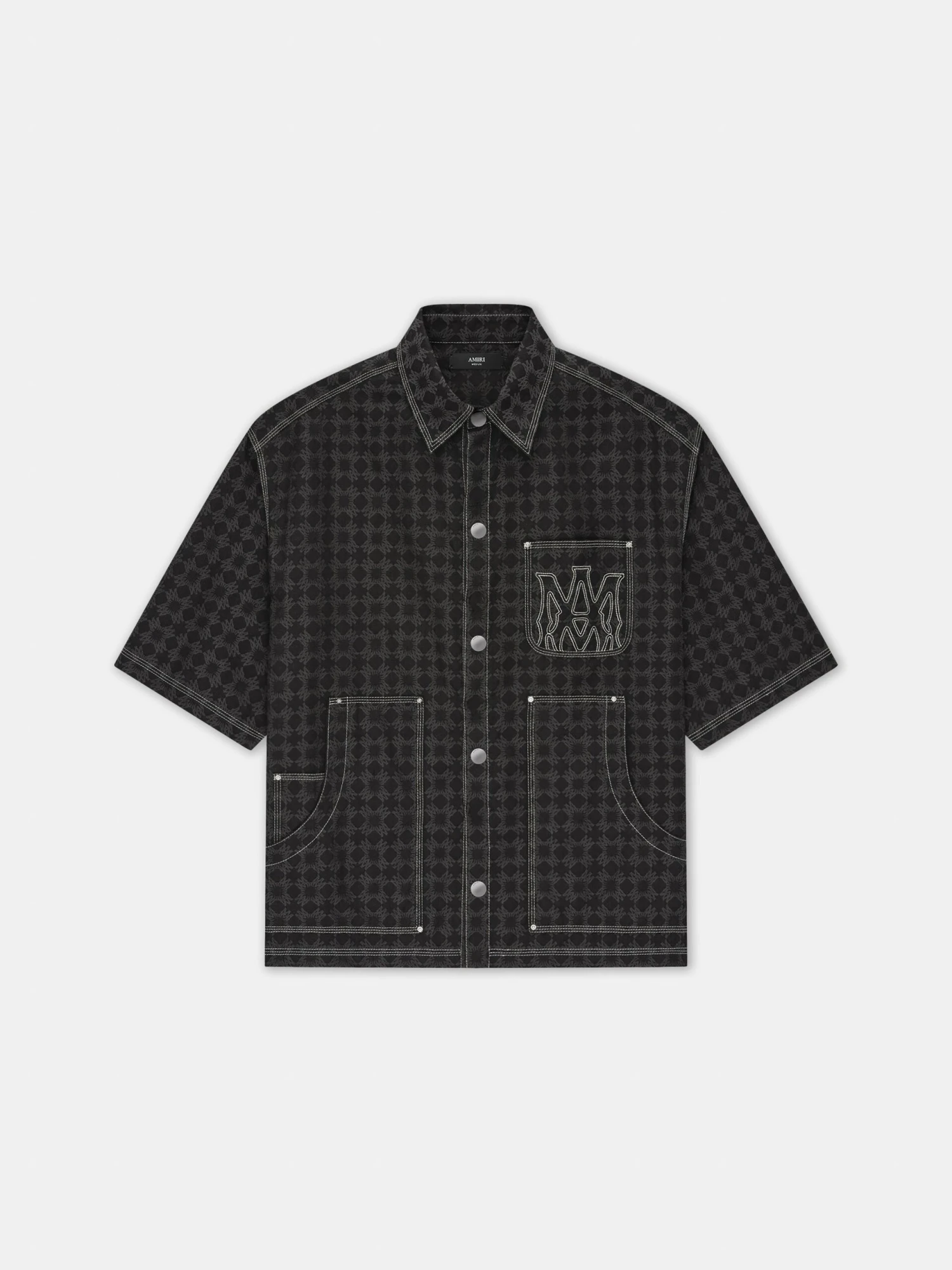 Amiri MA QUAD WORK SHIRT - Black(Ma Quad Work Shirt Black) 3 Amiri MA QUAD WORK SHIRT - Black(Ma Quad Work Shirt Black)