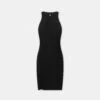 Amiri WOMEN - WOMEN'S SLIT MINI DRESS - Black(Women Womens Slit Mini Dress Black) 2 Amiri WOMEN - WOMEN'S SLIT MINI DRESS - Black(Women Womens Slit Mini Dress Black) -Amiri 8cf8ba01 9bdb 4d2b a348 8a2f42d64175