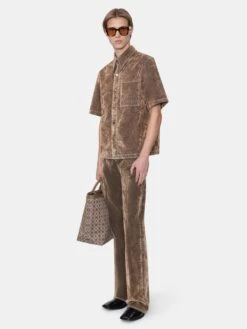 Amiri VELVET FLARE JEAN - TAN(Velvet Flare Jean Tan) -Amiri 91389e9c 2ffd 4ab1 a6d8 06fdbdf6e606