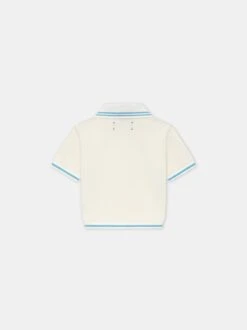 WOMEN - WOMEN'S AMIRI BOX SCRIPT CROPPED POLO - Ice Blue(Women Womens Amiri Box Script Cropped Polo Ice Blue) 9 WOMEN - WOMEN'S AMIRI BOX SCRIPT CROPPED POLO - Ice Blue(Women Womens Amiri Box Script Cropped Polo Ice Blue) -Amiri 94eb7ebc 99e7 4b78 b06c 36005e074371