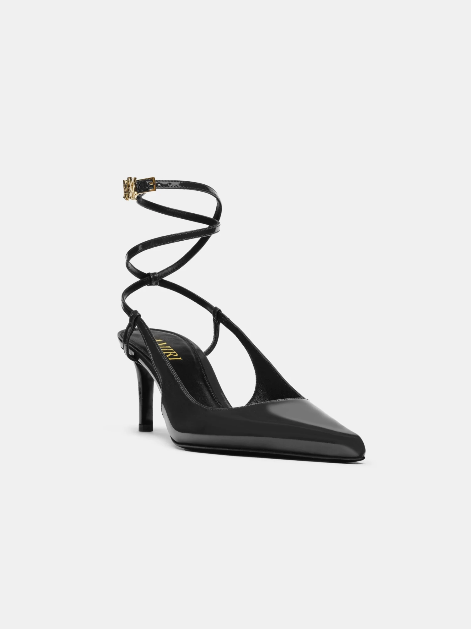 Amiri WOMEN - WOMEN'S MA KITTEN HEEL - Black(Women Womens Ma Kitten Heel Black) 4 Amiri WOMEN - WOMEN'S MA KITTEN HEEL - Black(Women Womens Ma Kitten Heel Black) - Image 2