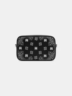Amiri BANDANA EMBROIDERED CAMERA CASE - Black(Bandana Embroidered Camera Case Black) -Amiri 96739f72 7c4a 41be be61 ce8360b228dd