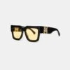 Amiri JUMBO MA SUNGLASSES - Black Yellow(Jumbo Ma Sunglasses Black Yellow)