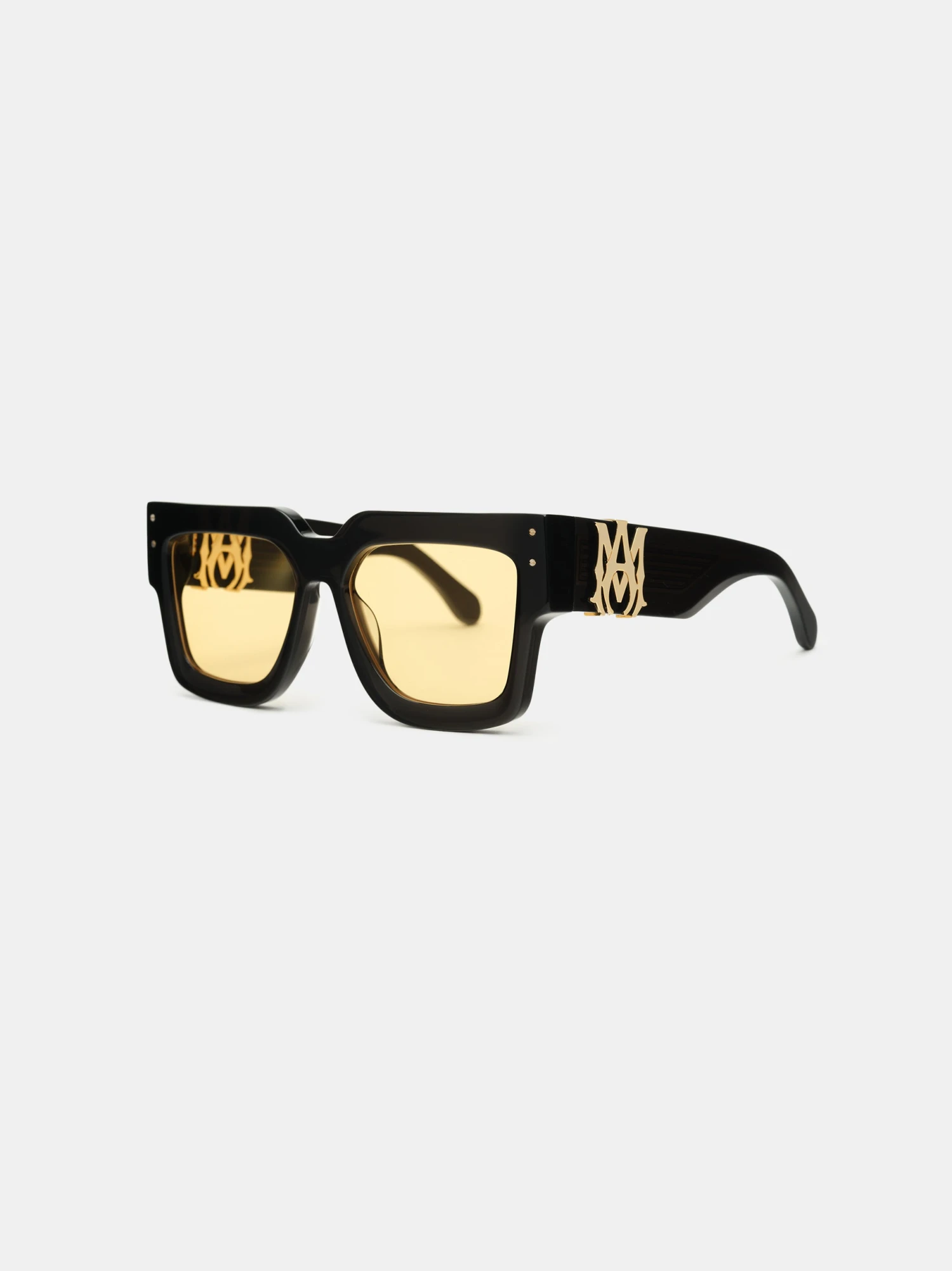 Amiri JUMBO MA SUNGLASSES - Black Yellow(Jumbo Ma Sunglasses Black Yellow) 3 Amiri JUMBO MA SUNGLASSES - Black Yellow(Jumbo Ma Sunglasses Black Yellow)