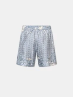 Amiri BLEACH BANDANA SHORT - Ashley Blue(Bleach Bandana Short Ashley Blue 1) -Amiri 971c5b60 09ad 458b 992f d36b21a6e4f0