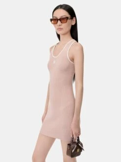 Amiri WOMEN - WOMEN'S MA MINI DRESS - Dusk Pink(Women Womens Ma Mini Dress Dusk Pink) -Amiri 97ce1b36 526e 47a7 a70a 32507cef1c0f