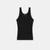 Amiri WOMEN - WOMEN'S MA EMBROIDERY TANK - Black(Women Womens Ma Embroidery Tank Black)