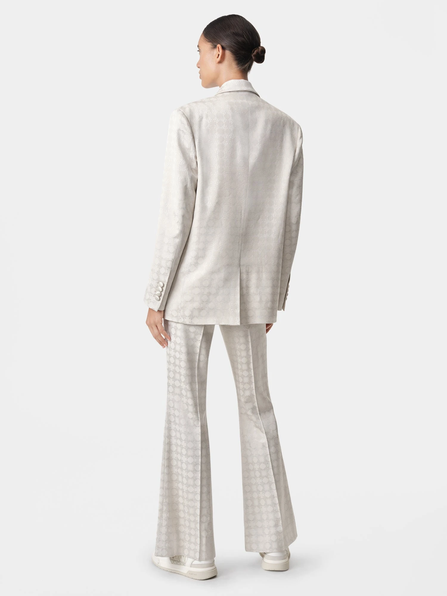 Amiri WOMEN - WOMEN'S MA QUAD KICK FLARE - Alabaster(Women Womens Ma Quad Kick Flare Alabaster) 6 Amiri WOMEN - WOMEN'S MA QUAD KICK FLARE - Alabaster(Women Womens Ma Quad Kick Flare Alabaster) - Image 4