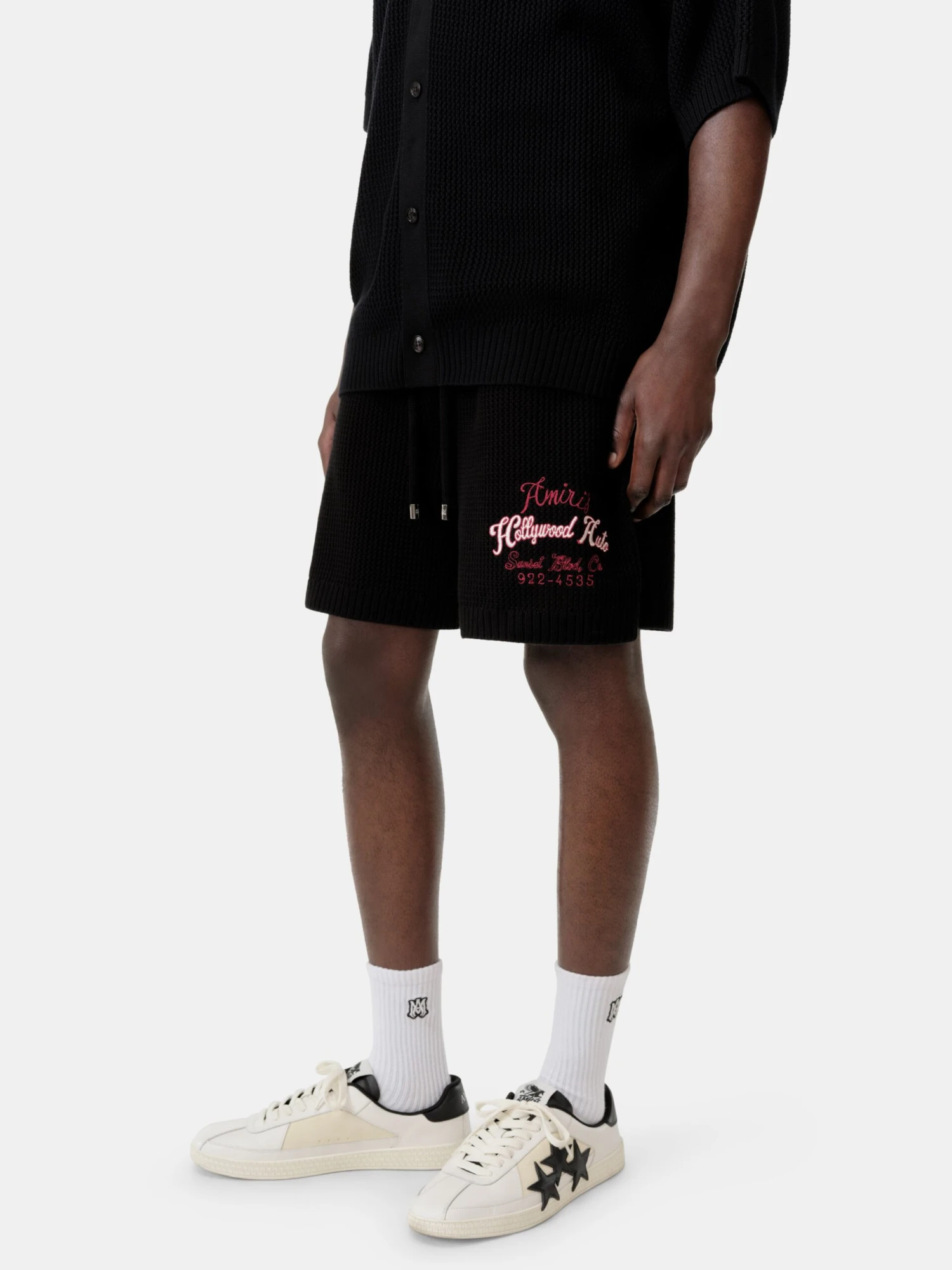 Amiri HOLLYWOOD AUTO MESH SHORT - Black(Hollywood Auto Mesh Short Black) 6 Amiri HOLLYWOOD AUTO MESH SHORT - Black(Hollywood Auto Mesh Short Black) - Image 4