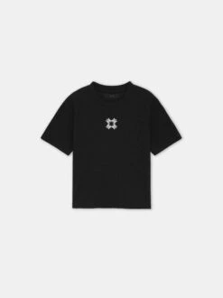 Amiri WOMEN - WOMEN'S MA QUAD BABY TEE - Black(Women Womens Ma Quad Baby Tee Black)