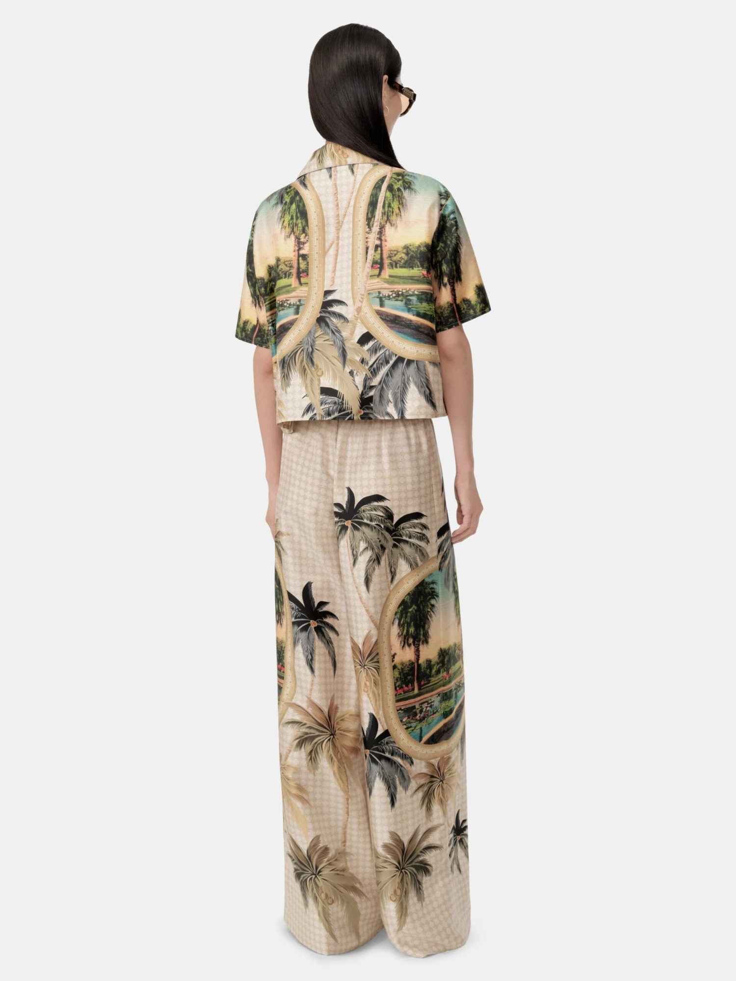 Amiri WOMEN - WOMEN'S PARADISE PRINT SHIRT - Multi(Women Womens Paradise Print Shirt Multi) 7 Amiri WOMEN - WOMEN'S PARADISE PRINT SHIRT - Multi(Women Womens Paradise Print Shirt Multi) - Image 5