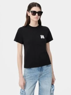 Amiri WOMEN - WOMEN'S MA CORE LOGO TEE - Black(Women Womens Ma Core Logo Tee Black) -Amiri a5e8cbc3 e7c3 460f 839f 179f4164dd16