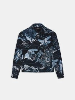 Amiri BIRD TAPESTRY BLOUSON - BLACK(Bird Tapestry Blouson Black)