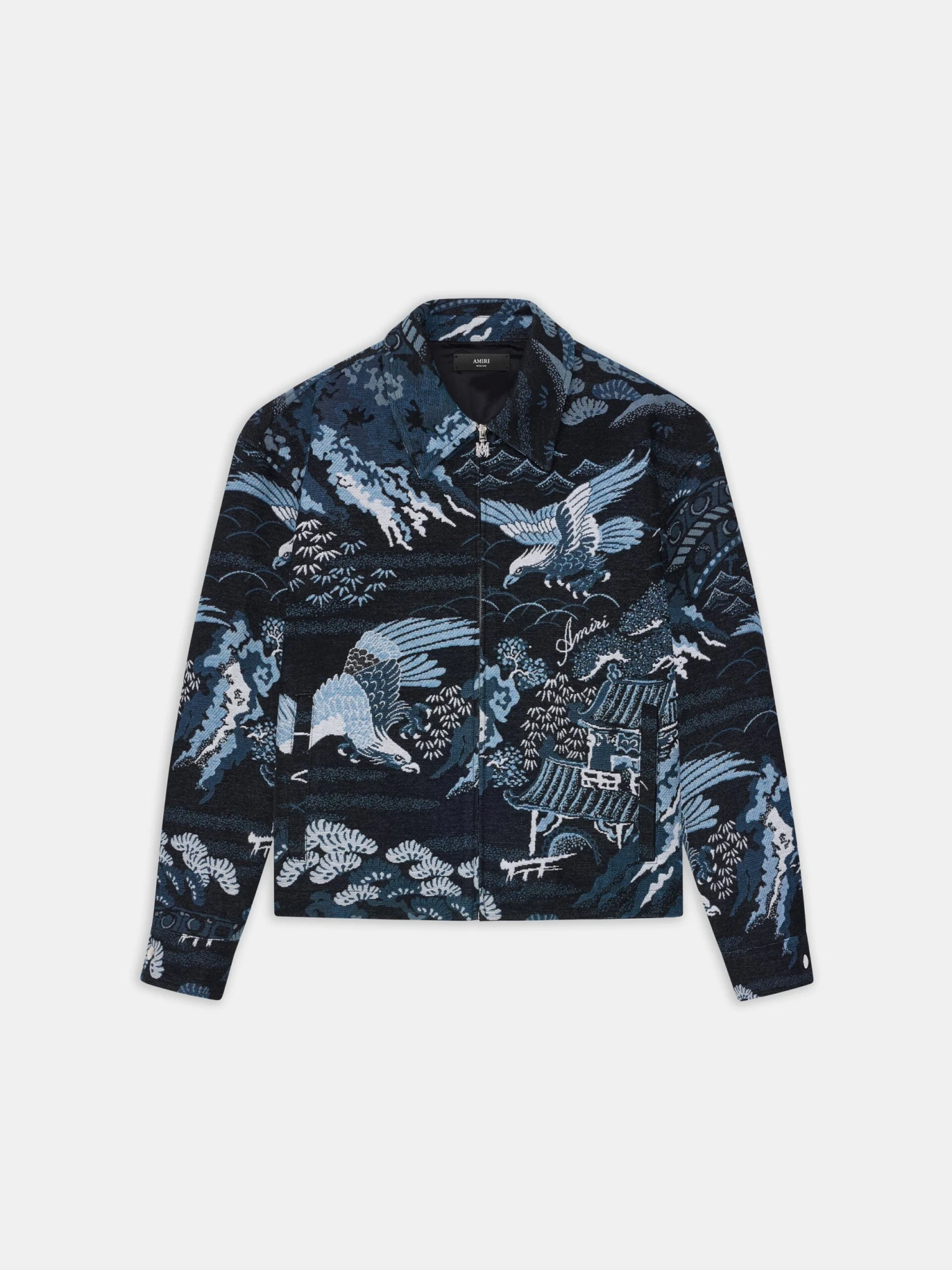 Amiri BIRD TAPESTRY BLOUSON - BLACK(Bird Tapestry Blouson Black) 3 Amiri BIRD TAPESTRY BLOUSON - BLACK(Bird Tapestry Blouson Black)