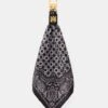 Amiri MA BANDANA KEYCHAIN - BLACK(Ma Bandana Keychain Black)
