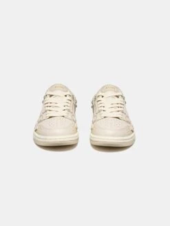 Amiri WOMEN - WOMEN'S CRYSTAL STUDDED SKEL TOP LOW - ALABASTER(Women Womens Crystal Studded Skel Top Low Alabaster) -Amiri b5a74a4f d5e7 42f5 bcc9 8121db75cd88