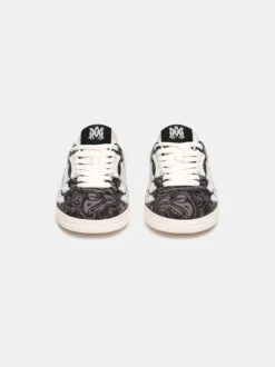 Amiri WOMEN - WOMEN'S BANDANA DENIM PACIFIC BONES - Black(Women Womens Bandana Denim Pacific Bones Black) -Amiri b7c78eb3 939c 4b8d 9ec2 d0ffcbc43cbd