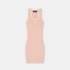 Amiri WOMEN - WOMEN'S MA MINI DRESS - Dusk Pink(Women Womens Ma Mini Dress Dusk Pink)