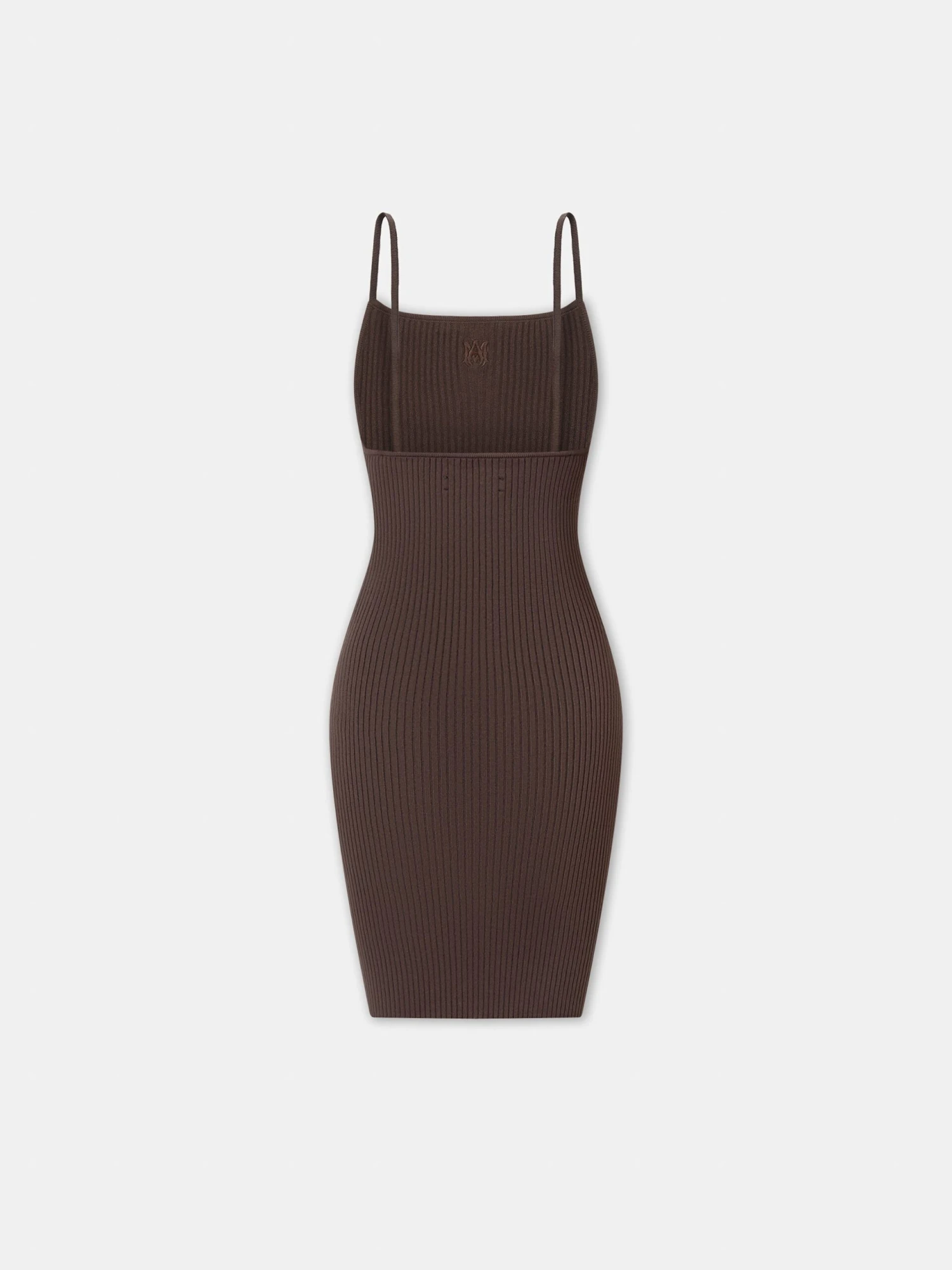 Amiri WOMEN - WOMEN'S MA TANK MINI DRESS - Walnut Brown(Women Womens Ma Tank Mini Dress Walnut Brown) 5 Amiri WOMEN - WOMEN'S MA TANK MINI DRESS - Walnut Brown(Women Womens Ma Tank Mini Dress Walnut Brown) - Image 3