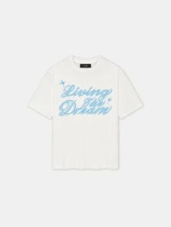 Amiri LIVING THE DREAM TEE - Ivory(Living The Dream Tee Ivory)