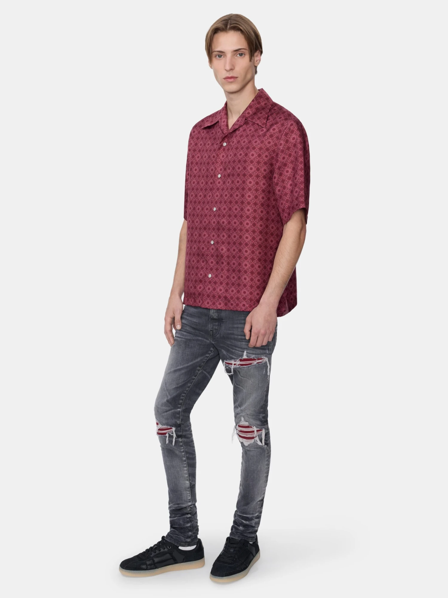 Amiri ULTRASUEDE MX1 JEAN - STORM GREY(Ultrasuede Mx1 Jean Storm Grey) 5 Amiri ULTRASUEDE MX1 JEAN - STORM GREY(Ultrasuede Mx1 Jean Storm Grey) - Image 3