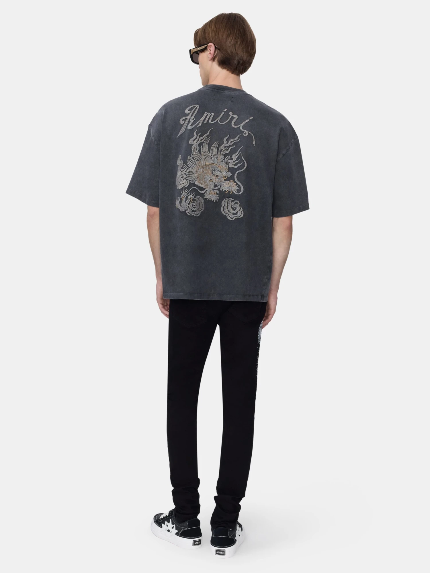 CURSIVE AMIRI CRYSTAL JEAN - BLACK(Cursive Amiri Crystal Jean Black Od) 6 CURSIVE AMIRI CRYSTAL JEAN - BLACK(Cursive Amiri Crystal Jean Black Od) - Image 4