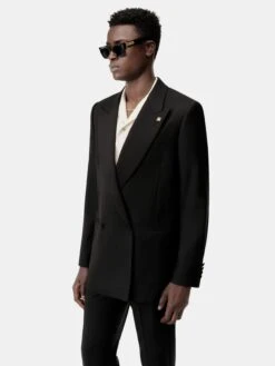 Amiri MA DOUBLE-BREASTED BLAZER - Black(Ma Double Breasted Blazer Black) 10 Amiri MA DOUBLE-BREASTED BLAZER - Black(Ma Double Breasted Blazer Black) -Amiri cb5bd386 7ebf 47b0 97d9 8b1d60d9cb68
