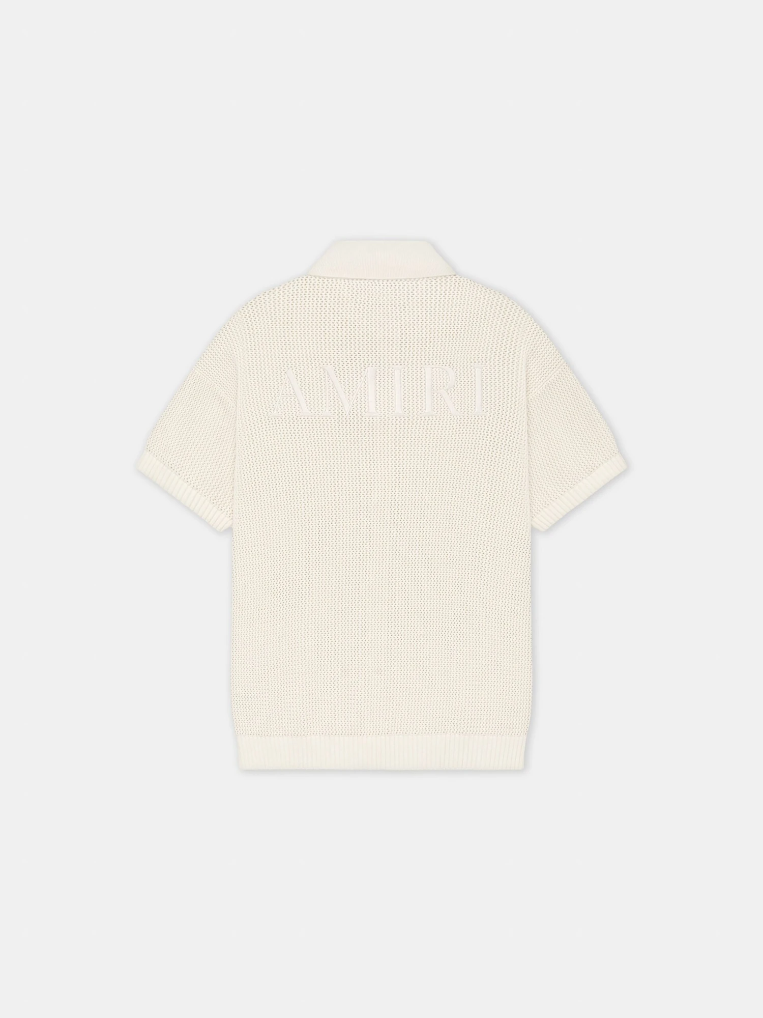 AMIRI CROCHET MESH SHIRT - Ivory(Amiri Crochet Mesh Shirt Ivory) 5 AMIRI CROCHET MESH SHIRT - Ivory(Amiri Crochet Mesh Shirt Ivory) - Image 3