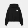 Amiri WOMEN - WOMEN'S MA CORE LOGO HOODIE - Black(Women Womens Ma Core Logo Hoodie Black)