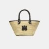 Amiri WOMEN - WOMEN'S MA RAFFIA MACRO TOTE - Black(Women Womens Ma Raffia Macro Tote Black)