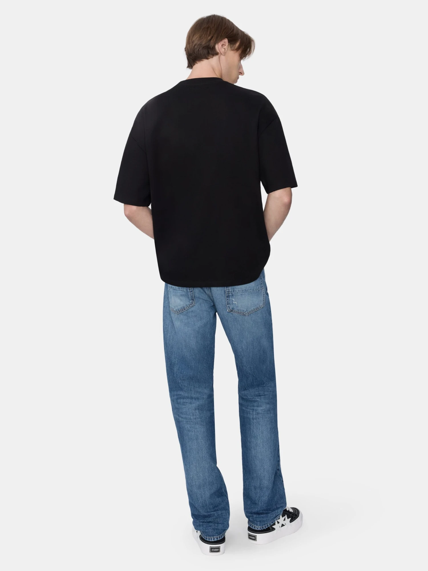 CLUB AMIRI OVERSIZED TEE - BLACK(Club Amiri Oversized Tee Black) 6 CLUB AMIRI OVERSIZED TEE - BLACK(Club Amiri Oversized Tee Black) - Image 4