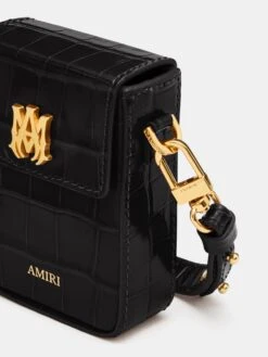 Amiri CROC EMBOSSED CIGARETTE CASE - BLACK(Croc Embossed Cigarette Case Black) 7 Amiri CROC EMBOSSED CIGARETTE CASE - BLACK(Croc Embossed Cigarette Case Black) -Amiri e2a0f7d5 387f 4a0a 85ac 2f01ce2abc68