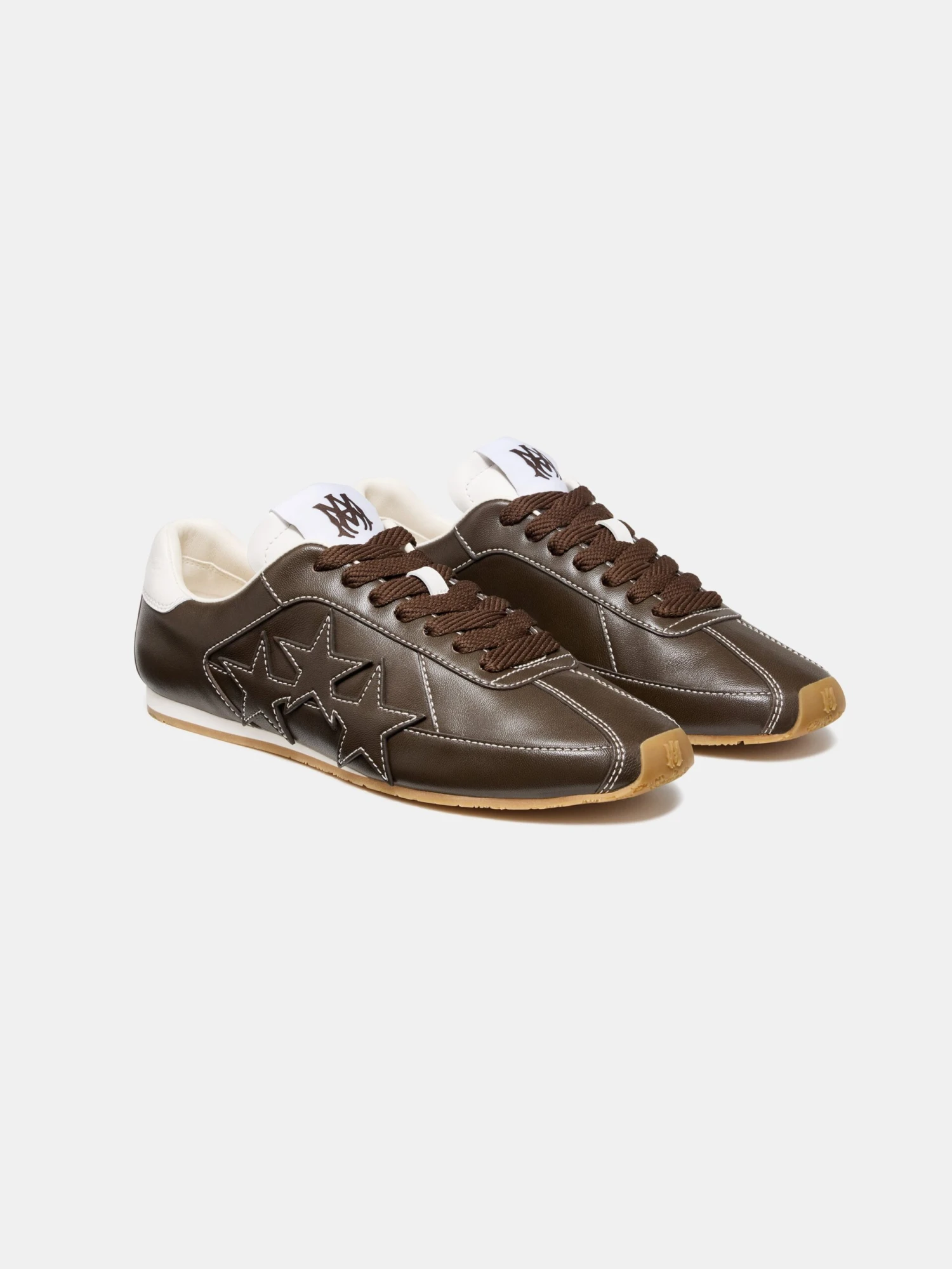 Amiri WOMEN - WOMEN'S PACIFIC FLAT - DARK BROWN(Women Womens Pacific Flat Dark Brown) 4 Amiri WOMEN - WOMEN'S PACIFIC FLAT - DARK BROWN(Women Womens Pacific Flat Dark Brown) - Image 2