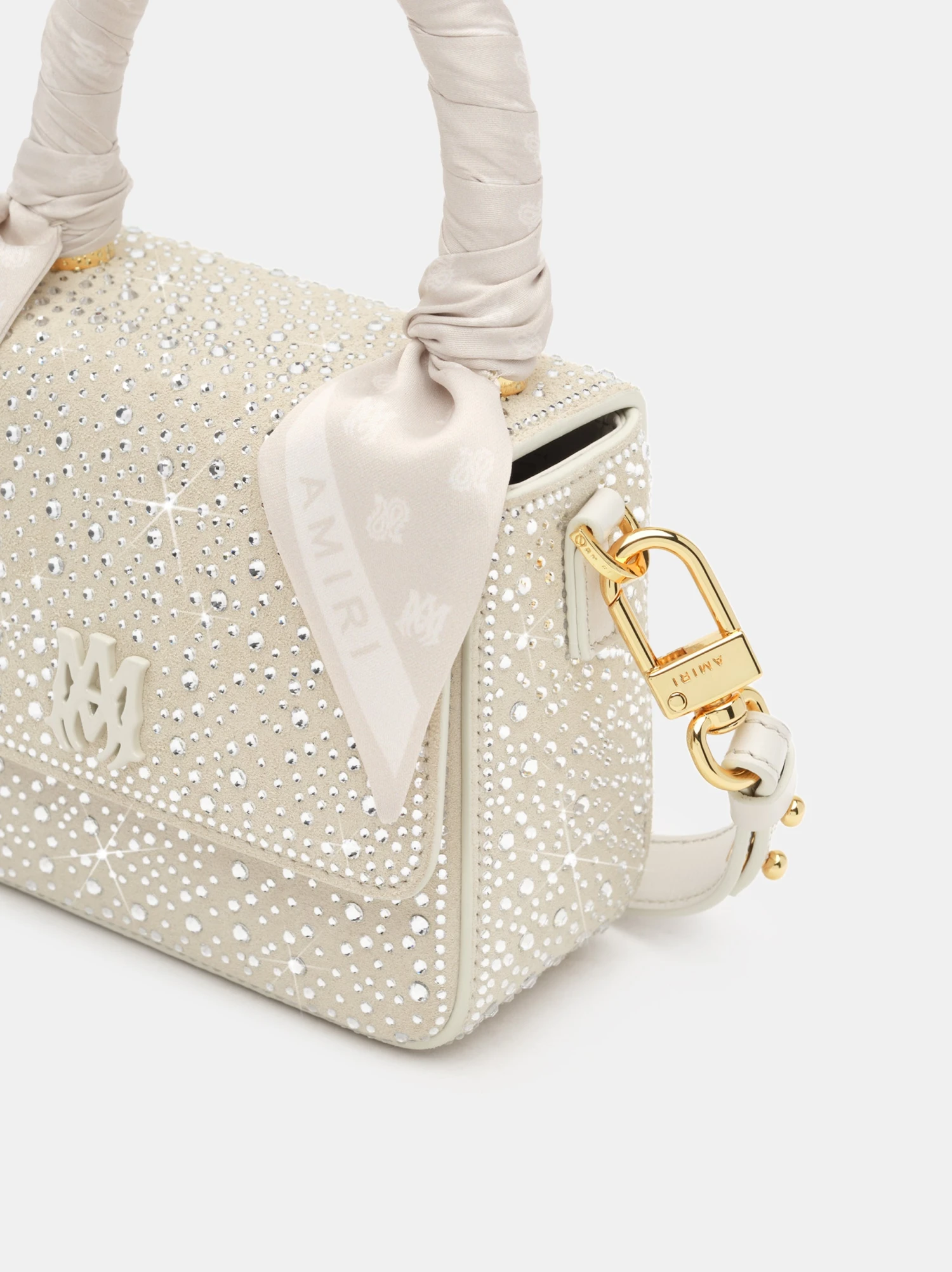 Amiri WOMEN - WOMEN'S CRYSTAL MICRO MA BAG - Alabaster(Women Womens Crystal Micro Ma Bag Alabaster) 7 Amiri WOMEN - WOMEN'S CRYSTAL MICRO MA BAG - Alabaster(Women Womens Crystal Micro Ma Bag Alabaster) - Image 5