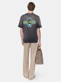 Amiri HOLLYWOOD WOLF TEE - BLACK(Hollywood Wolf Tee Black) -Amiri f111e8be 76c0 4af0 8f96 3973eb3ce9f7