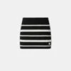 Amiri WOMEN - WOMEN'S MA STRIPED MINI SKIRT - Black(Women Womens Ma Striped Mini Skirt Black)