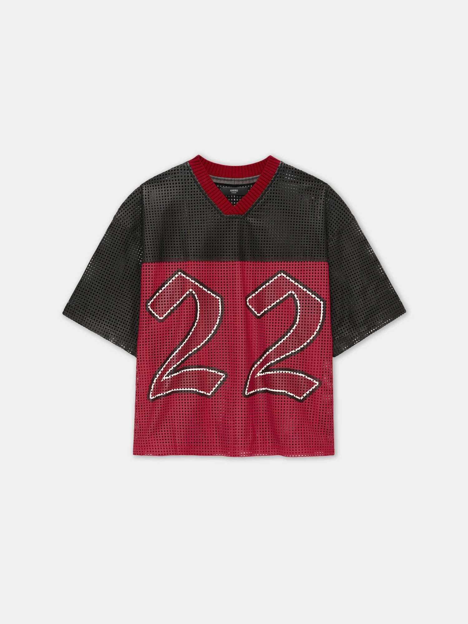 AMIRI 22 OVERSIZED JERSEY - Varsity Red(Amiri 22 Oversized Jersey Varsity Red) 3 AMIRI 22 OVERSIZED JERSEY - Varsity Red(Amiri 22 Oversized Jersey Varsity Red)