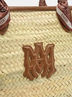 Amiri WOMEN - WOMEN'S MA RAFFIA MACRO TOTE - Brown(Women Womens Ma Raffia Macro Tote Brown) -Amiri f30168b0 bea9 4ccb a2f5 964f67dbe061