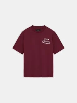 CLUB AMIRI TEE - WINE(Club Amiri Tee Wine)