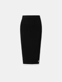 Amiri WOMEN - WOMEN'S MA MIDI SKIRT - Black(Women Womens Ma Midi Skirt Black)