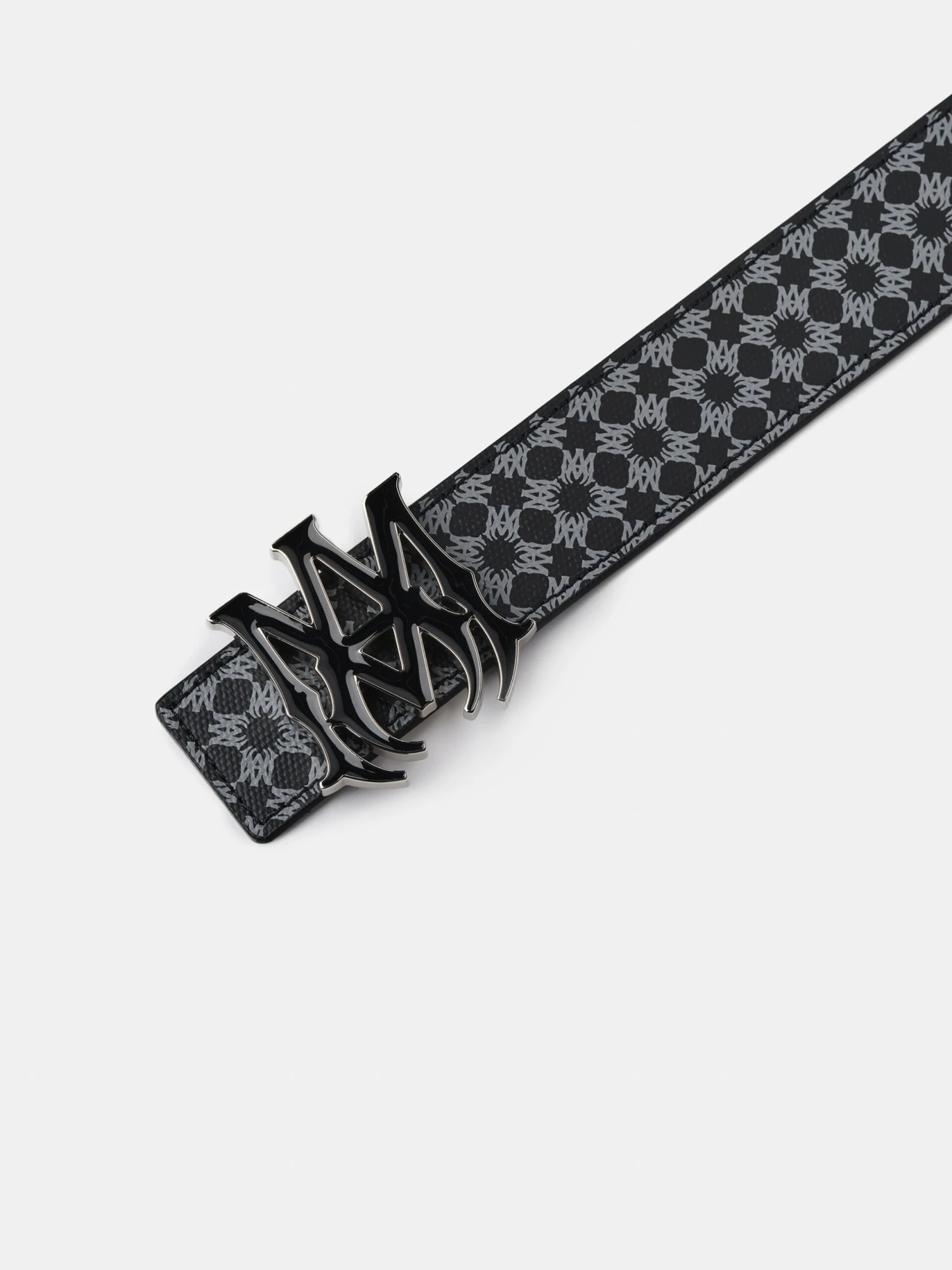 Amiri MA QUAD 4CM ENAMEL BELT - Black(Ma Quad 4cm Enamel Belt Black) 5 Amiri MA QUAD 4CM ENAMEL BELT - Black(Ma Quad 4cm Enamel Belt Black) - Image 3
