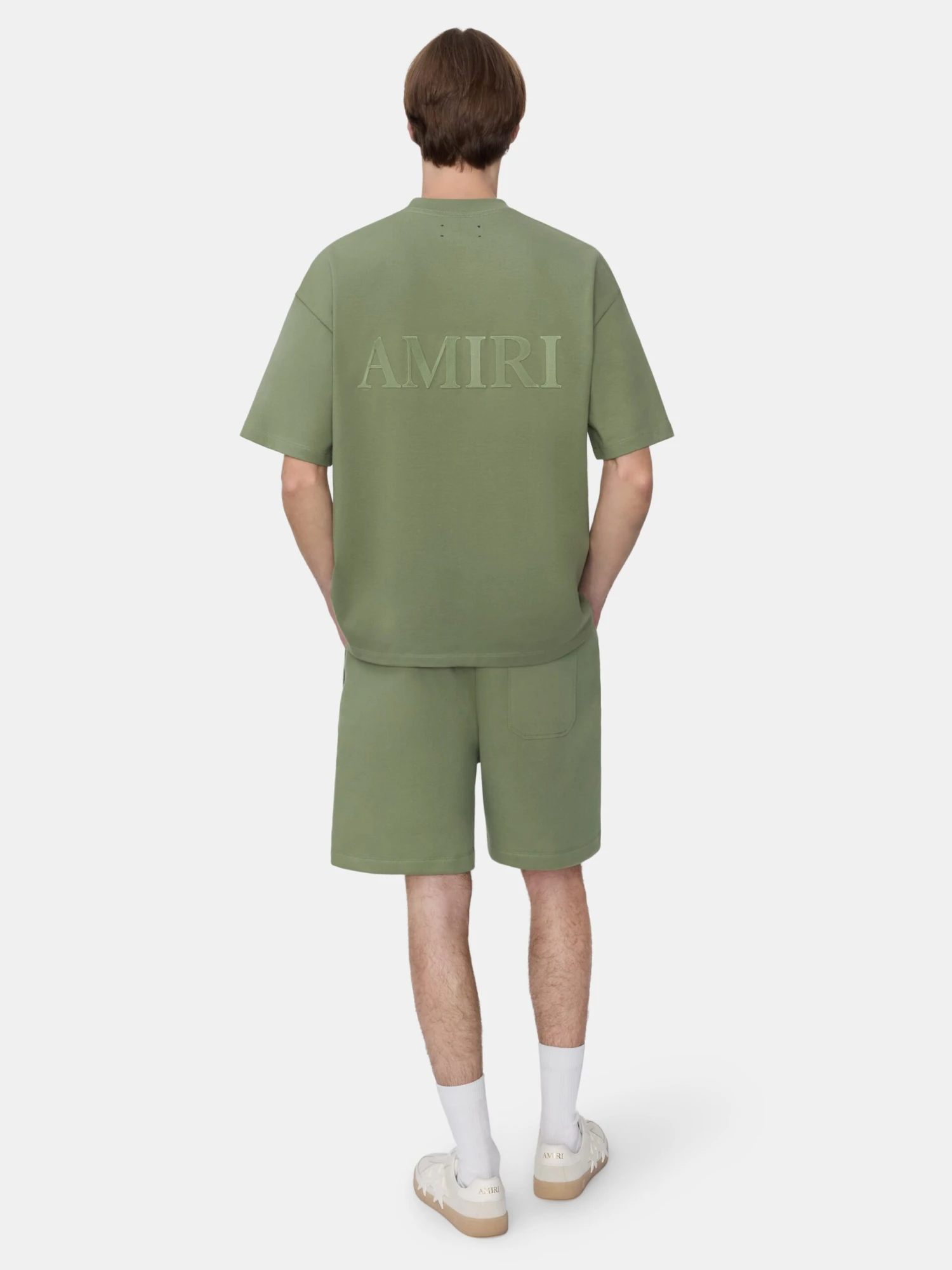 AMIRI OVERSIZED TEE - OLIVE(Amiri Oversized Tee Olive) 5 AMIRI OVERSIZED TEE - OLIVE(Amiri Oversized Tee Olive) - Image 3