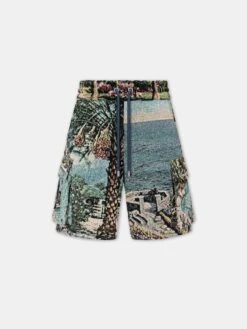 Amiri PARADISE TAPESTRY CARGO SHORT - Multi(Paradise Tapestry Cargo Short Multi)