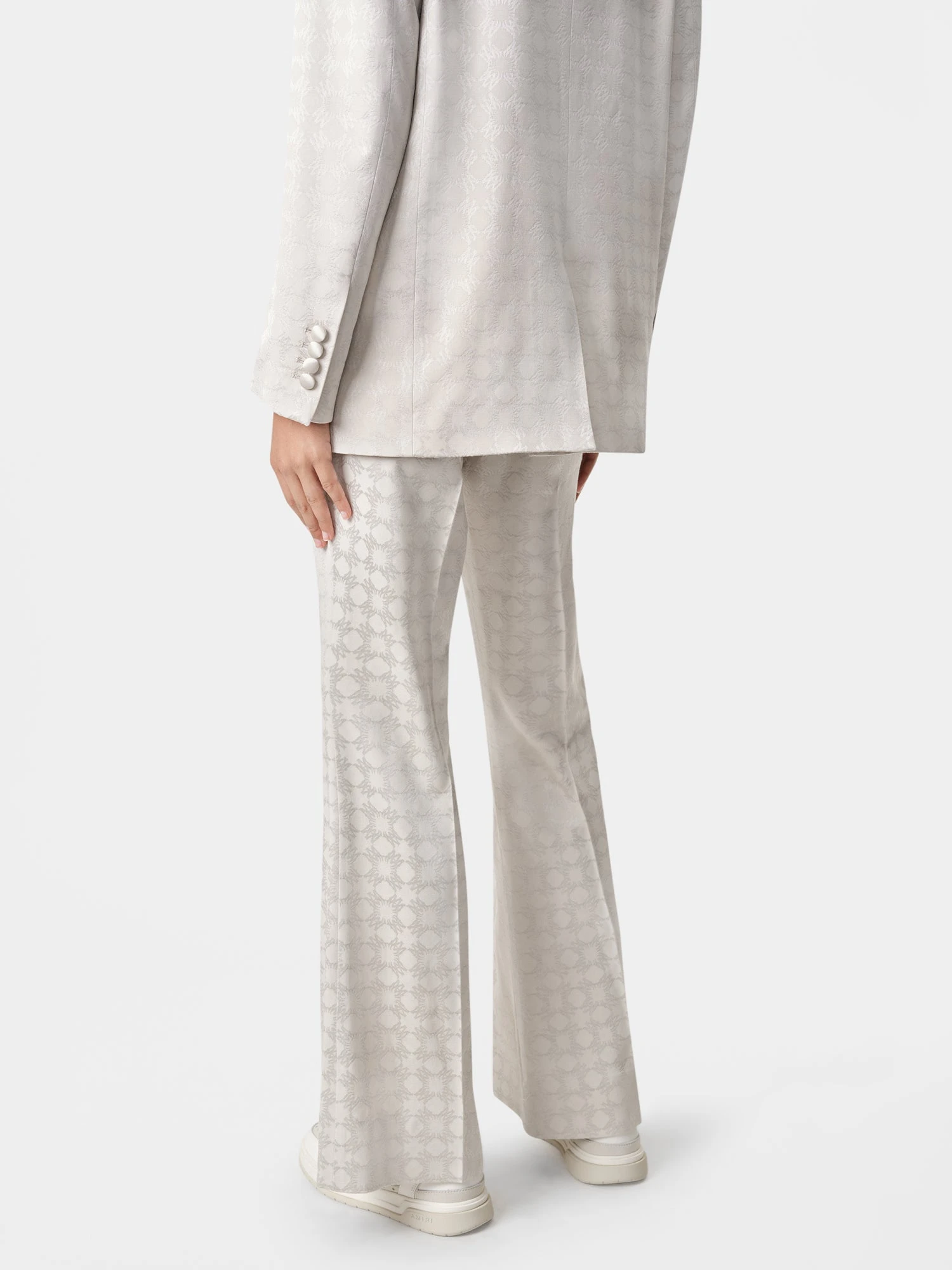 Amiri WOMEN - WOMEN'S MA QUAD KICK FLARE - Alabaster(Women Womens Ma Quad Kick Flare Alabaster) 7 Amiri WOMEN - WOMEN'S MA QUAD KICK FLARE - Alabaster(Women Womens Ma Quad Kick Flare Alabaster) - Image 5