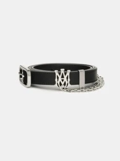 Amiri MA 2CM CHAIN BELT - Black Nickel(Ma 2cm Chain Belt Black Nickel)